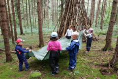 Zwerge im Wald