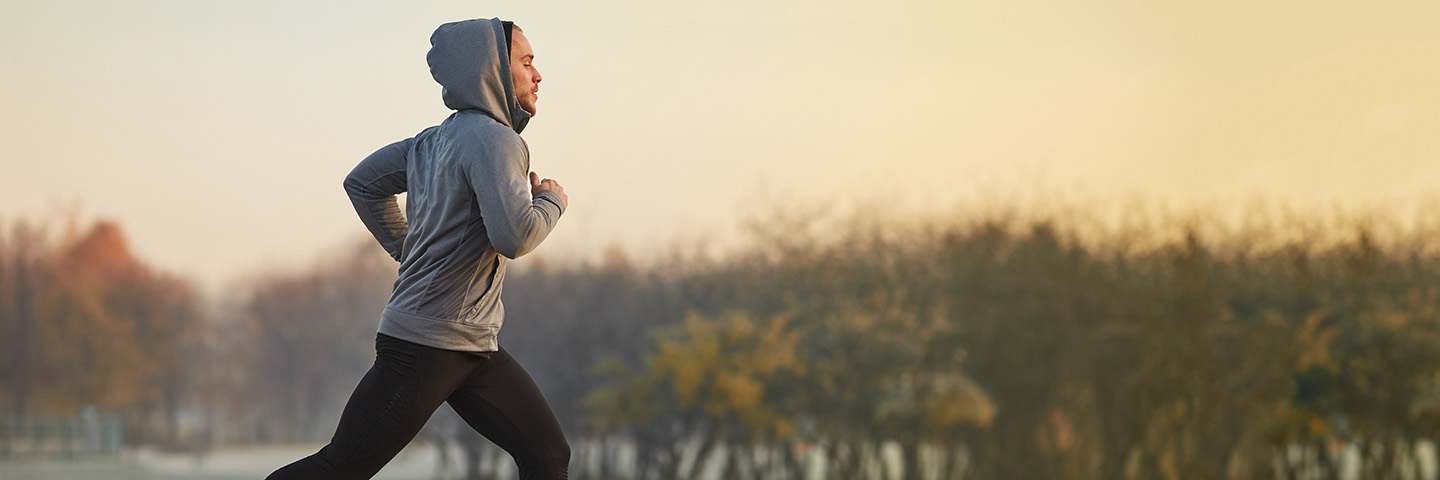 Leben A-Z_Sport_Mann am joggen