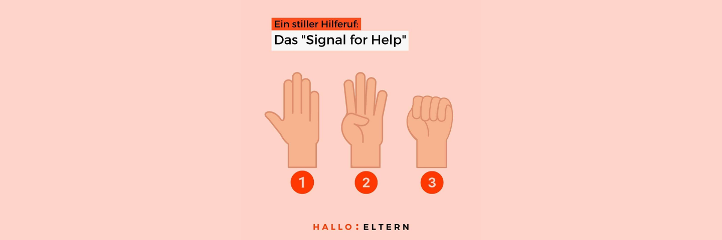 Header Notfallhandzeichen