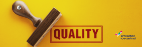 header quality label